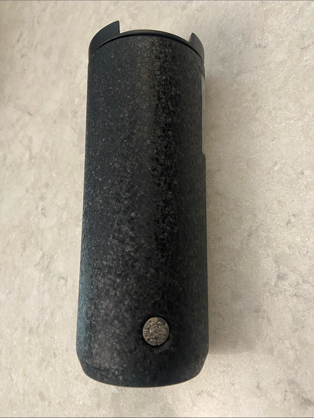Starbucks RARE Ltd Edition Black Ice Crystal Stainless Steel Tumbler 12 FL OZ. - Picture 5 of 15